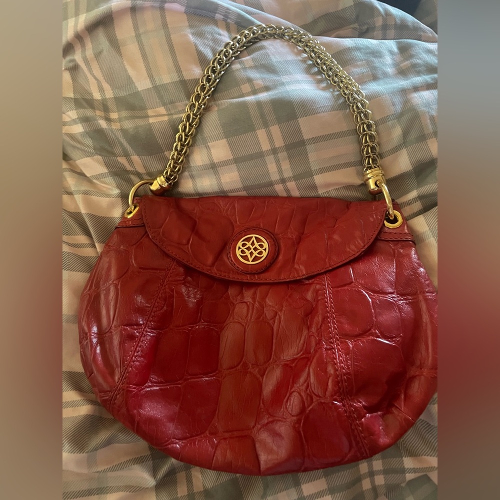 New vintage Antonio Melani red shoulder bag